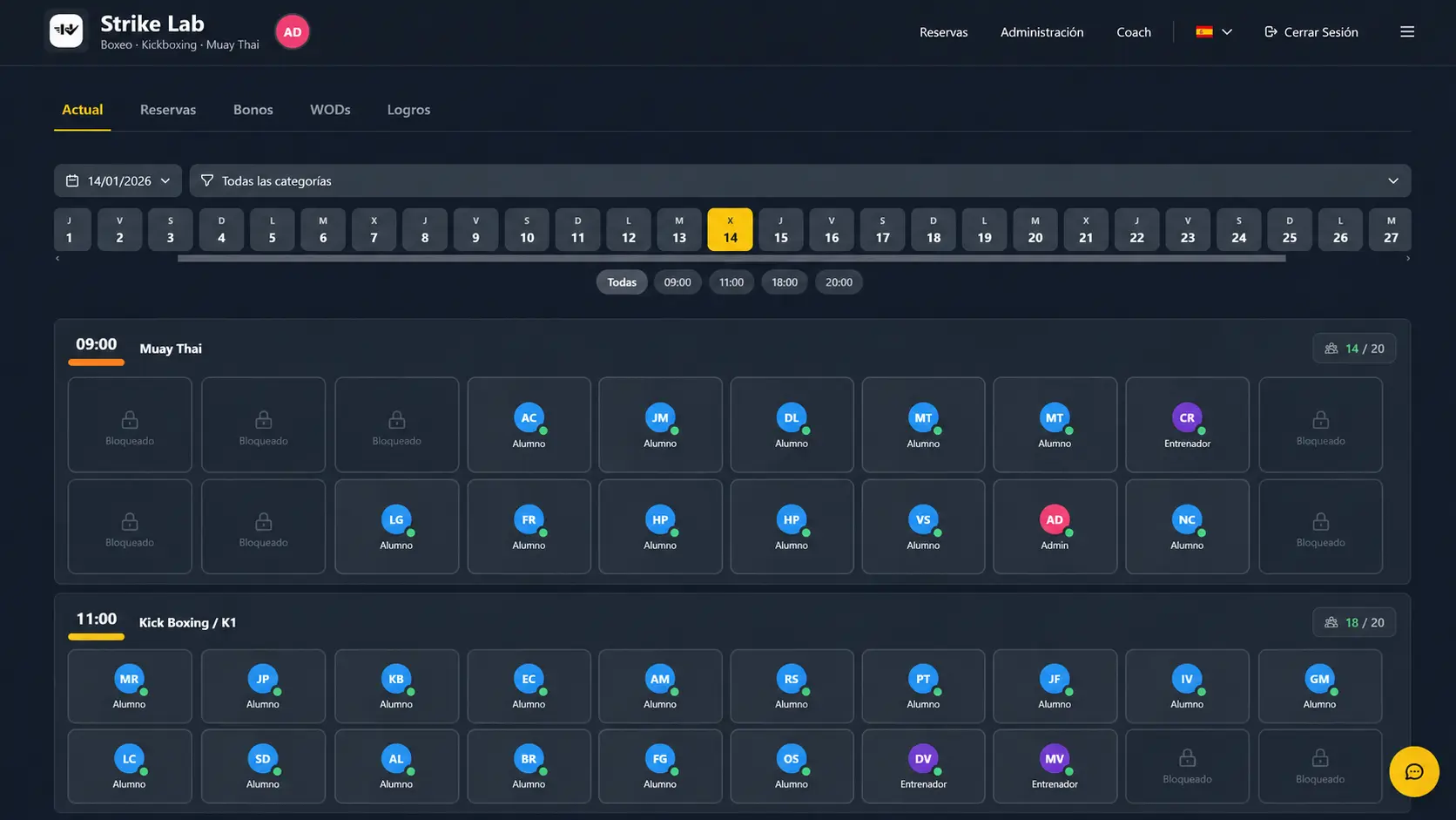 Boxing and Martial Arts Software